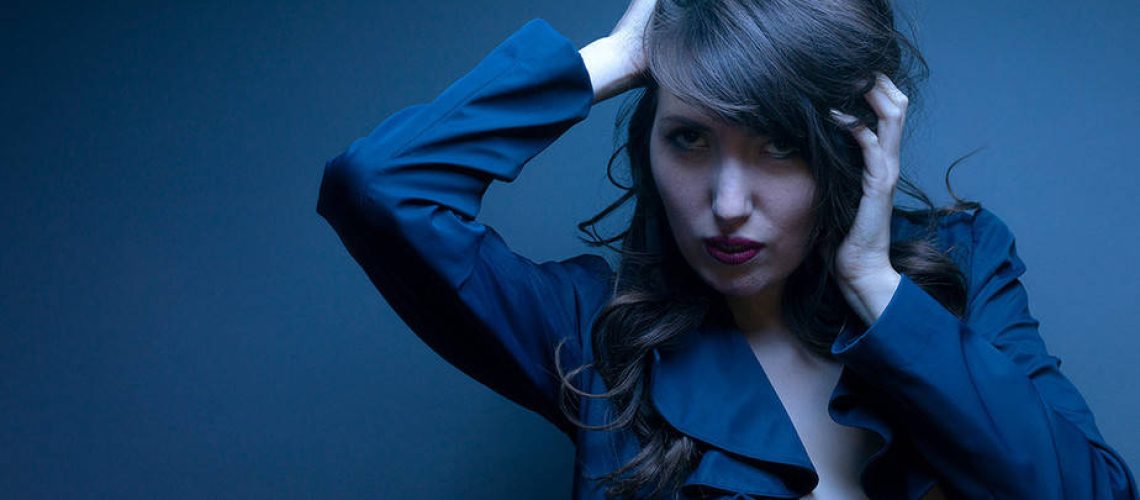 Michelle-Scheperle-moody-editorial-blue-trenchcoat-2